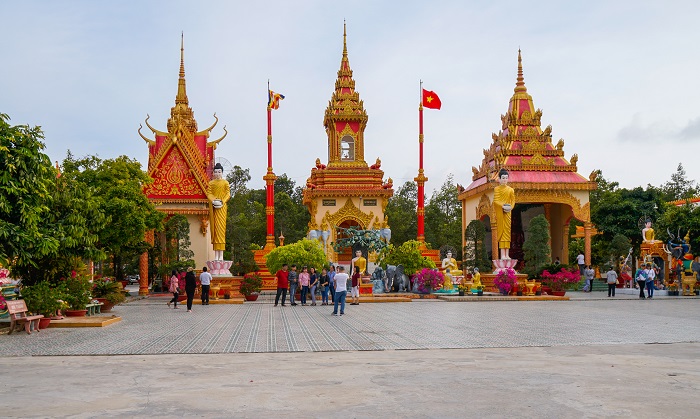 Xiem Can pagoda in Bac Lieu. Photo: Tran Ngoc Lam